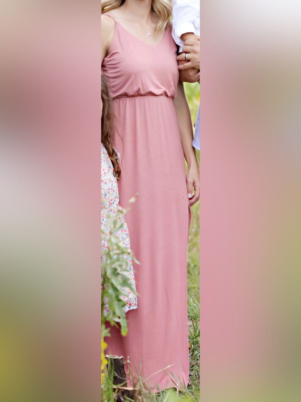 Lulu's Dusty Rose Sleeveless Maxi Dress for Girls